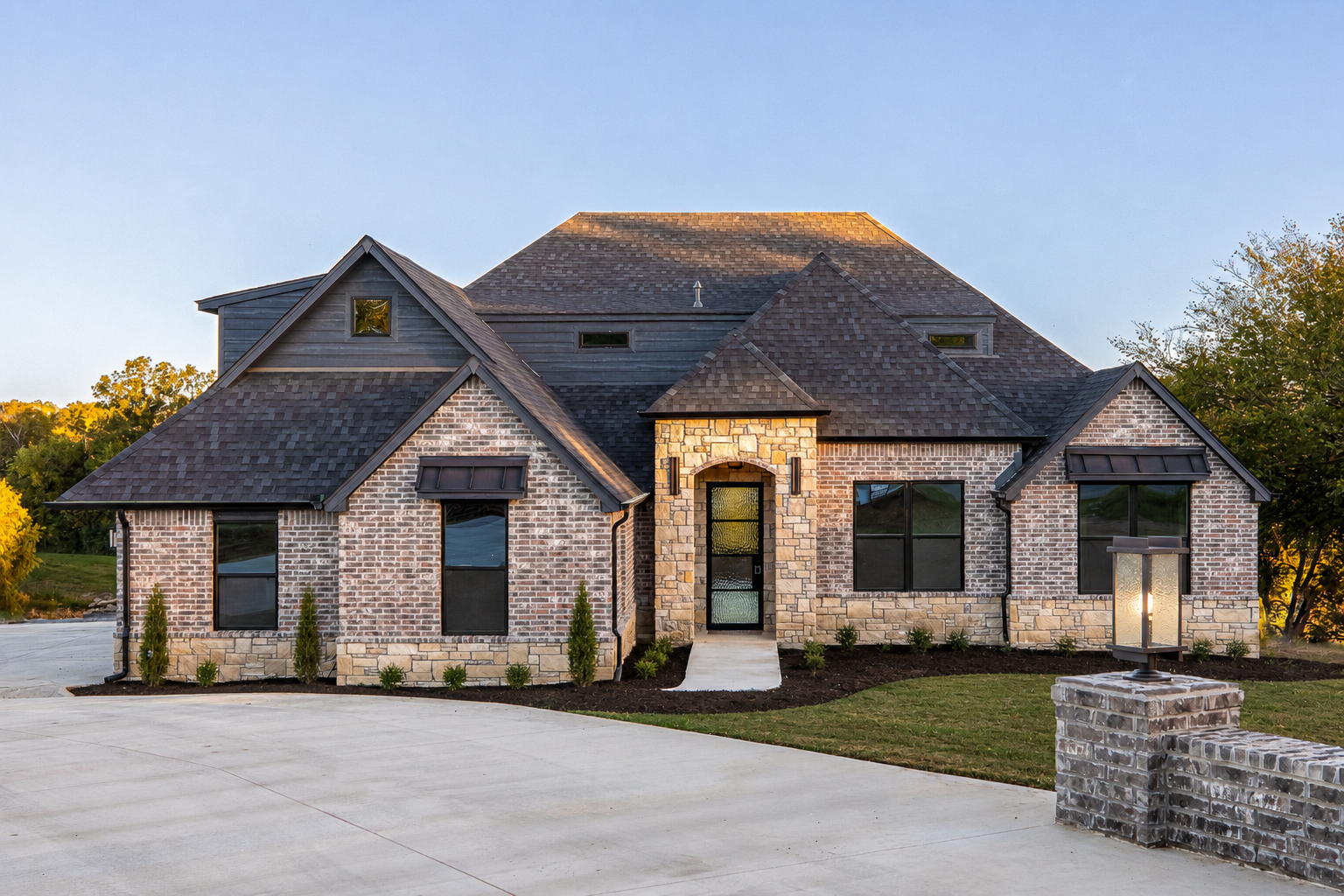 Custom residential home built by HomeScape Construction LLC